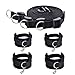 Sex Under Bed Bondage Restraint Kit with Hand Cuffs and Ankle Cuff Bondage Collection For Male Female Couple