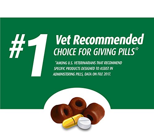 FELINE GREENIES Pill Pockets Cat Treats Chicken Flavor, 3 Ounce Value Size Bag