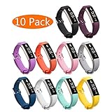 KingAcc Compatible Replacement Bands for Fitbit Alta HR, Fitbit Alta, Silicone Fitbit Alta HR Band Alta Band, Buckle Wristband Strap Women Men Large Small Black, White, Purple, Blue, Red