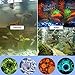 LEDGLE Aquarium Lights 7 W Submersible LED Light Aquarium Clean Light for Aquarium Water Clean Green Clear Waterproof Clean Lamp