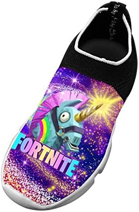 AolaZW Fly knit Leisure Shoes For-tnite Llama Comfortable For Boy Girl 4 B(M) US Big kid