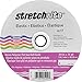 Stretchrite 1PSS1102BLCK Stretchrite 3/4-Inch by 75-Yard Black Non-Roll Woven Polyester Elastic Spool