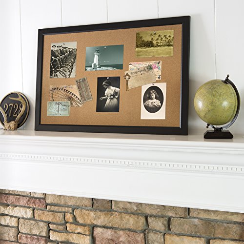 The Board Dudes Cork Board Black Frame (35" X 22") Buy Online in