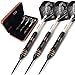 CUESOUL Black Scorpion 20 Grams Steel Tip Darts Set with Deluxe PU Darts case