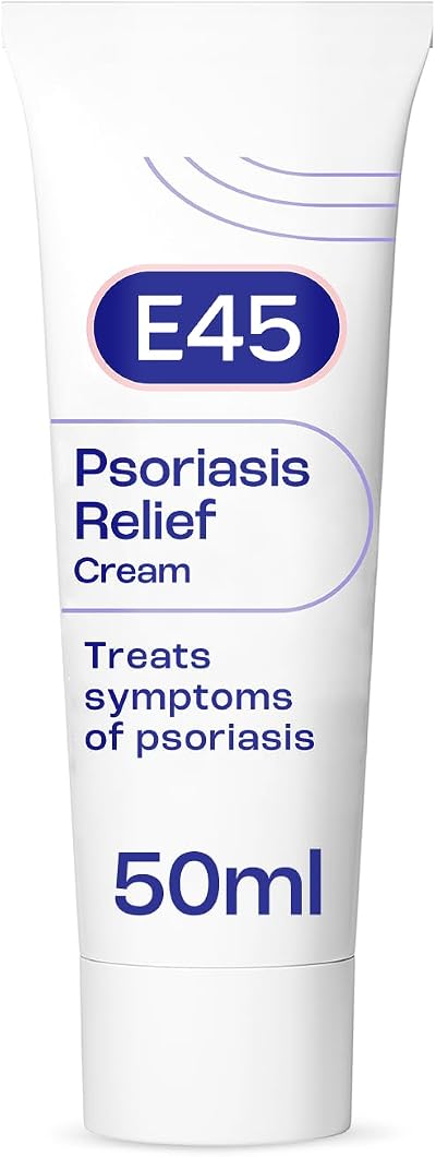 E45 Psoriasis Cream 50 ml - Relieve Psoriasis Symptoms - Steroid Free
