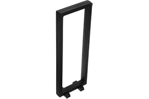 Beaupretty Floating Display Case with Stand 3D Specimen Frame for Insects Coins Black 30x11cm for Home Décor