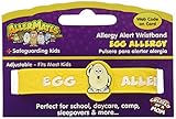 AllerMates Egg Allergy Awareness Wristband Eggie