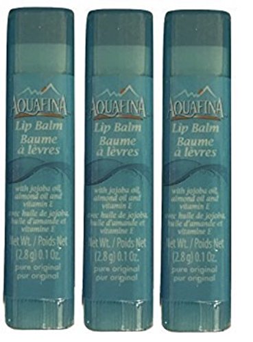 Aquafina Lip Balm - 3 Tubes