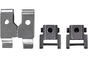 Baoblaze Scroll Saw Blades Holders Pin-Less Adapter Sturdy Metal for Saw Replacement Parts Hardware Tools Accessories, 4 Piec