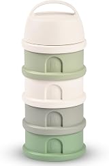 Beaba Stackable Milk Dispenser 4 Compartments 330 mL Large Capacity France view 1