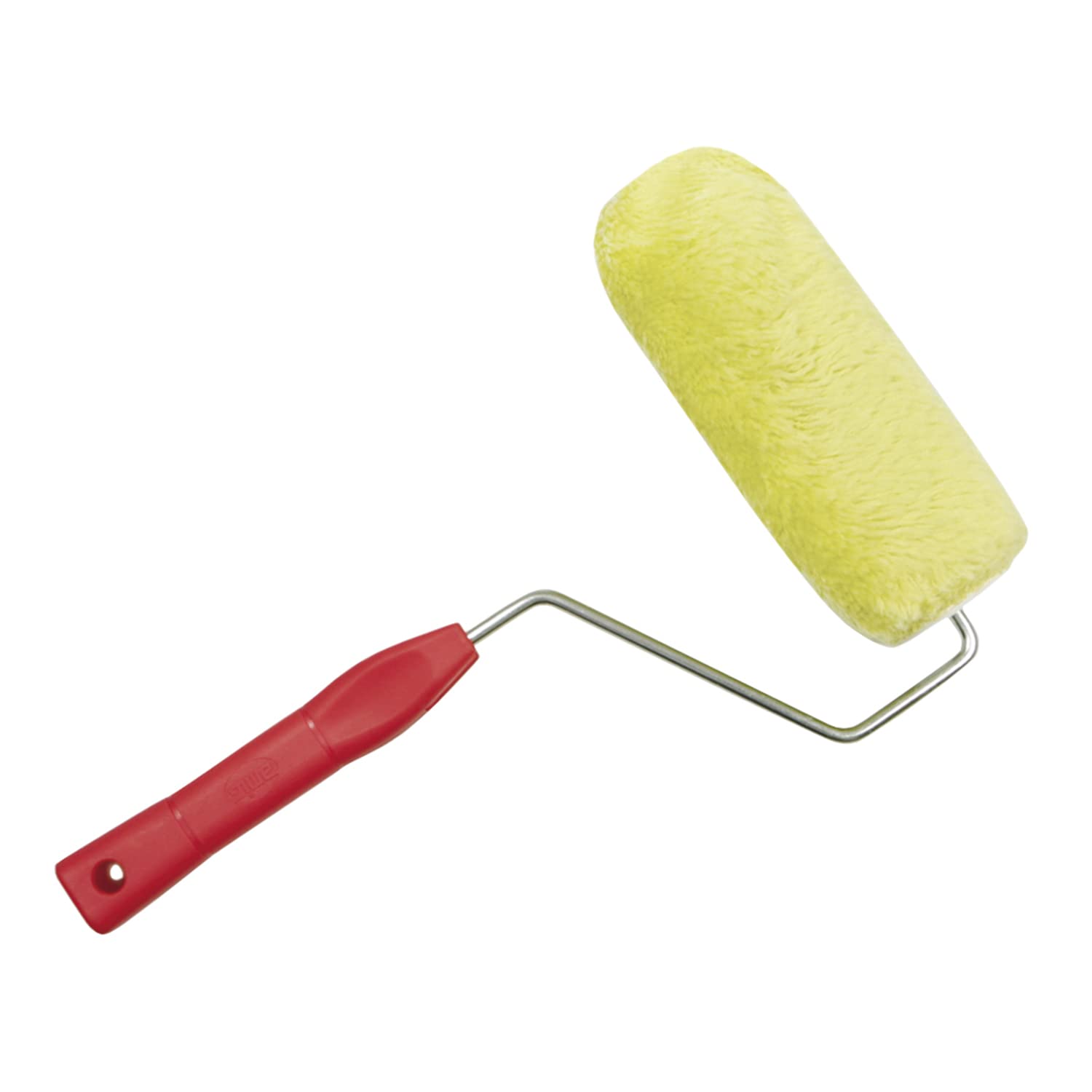 Amig - Roller for Very Rough Surfaces Mod. 4360-250 mm - Ergonomic Polypropylene Handle and Zinc Steel Rod - with 25 mm Polyamide