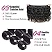 Bestsojoy 10A Brazilian Body Wave Hair 3 Bundles 100% Unprocessed Human Hair Weave Remy Hair Extensions Natural Color(8 10 12)