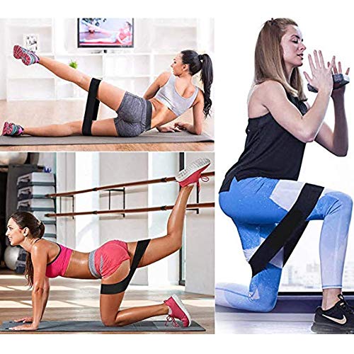 5 Pack Resistance Band Set Elastic Bands Upper Lower Body Exercise Physical Therapy Yoga Home Gym Strength Training