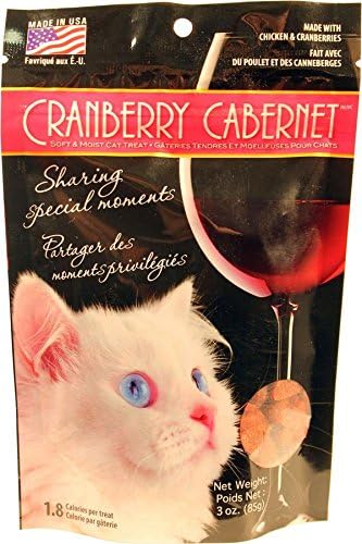 Omega Paws Cranberry Cabernet Cat Treats 3 ounces