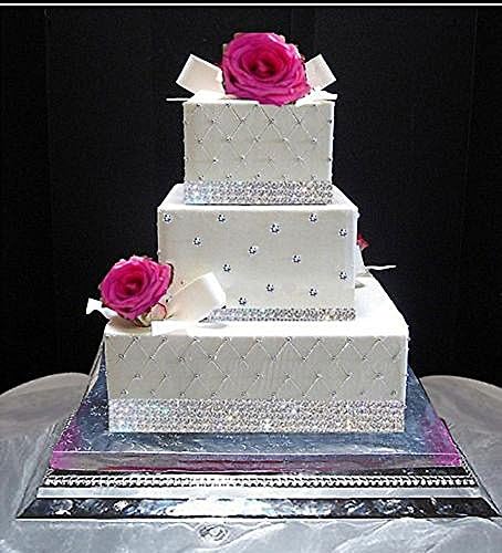 50 Edible Crystal Clear Sugar Diamonds,CAKE DEORATING, 50