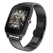 ASUS ZenWatch 2 Gunmetal Gray 41mm Smart Watch with HyperCharge Battery, 1.63-inch AMOLED Gorilla Glass 3 TouchScreen, 4GB Storage, IP67 Water Resistant (International Version)