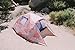 Chillbo CABBINS Camping Tent 2 Person Tent - Two Person Tent for Camping and Music Festivals- Camping Equipment & Tents for Camping - Best Two Man Tent and Camping Gear for Men Pink Leaf
