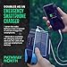 Pathway North NOAA Weather Radio - Hand Crank Solar Radio - LCD Screen - AM/FM/WB Radio Stations - Emergency LED Flashlight, SOS Signal, 4000 mAh Cell Phone Charger