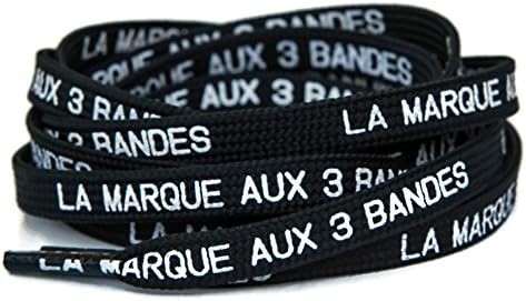 Brand with 3 Stripes Laces in French - Shoelaces for NMD / Ultraboost / Yeezy - Multiple Colors to Choose From!