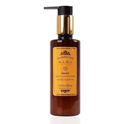Kama Ayurveda Sanobar Hair Conditioner with Pure Essential Oils of Cypress and Orange, 200ml
