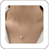 Vacaonio Boho Crystal Heart Pendent Necklace Gemstone Heart Choker Necklace Gold Cz Heart Necklace Sparkling Heart Chain Necklace Cz Necklace Jewelry for Women
