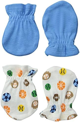 Always Baby Baby-Boys Sport 6 Piece Mittens Bundle, Sport, 0-3 Months
