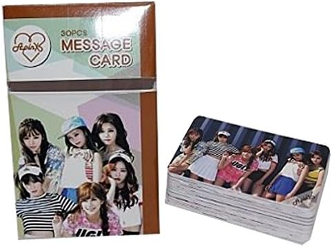 K-POP GOODS 30 High Resolution Kpop A PINK Photo Message Cards + 12 A3 Posters + 1 Sticker Set