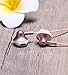 Earphones Headphones, Powerful Bass Earbuds with Mic, 14mm Large Drivers, Ergonomic Design for Samsung and Mp3 Players (Rose Gold with Case)thumb 1
