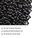 Urbeauty Brazilian Curly Hair 4 Bundles 50g/pcs 8a Brazilian Kinkys Curly Hair Unprocessed Virgin Brazilian Deep Curly Hair Weave Bundles Short Human Hair Natural Color Total 200g Full Head (8 8 8 8)