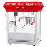 Great Northern Popcorn Company 6131 All Star GNP-450 Red Top Classic Popper Machine, 4 oz, Red