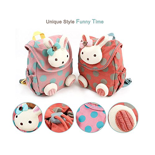 Comfysail Kids Wee Backpack Cute Rabbit Toddler Backpack Best Gift for 1-3 years - Thumbnail 2