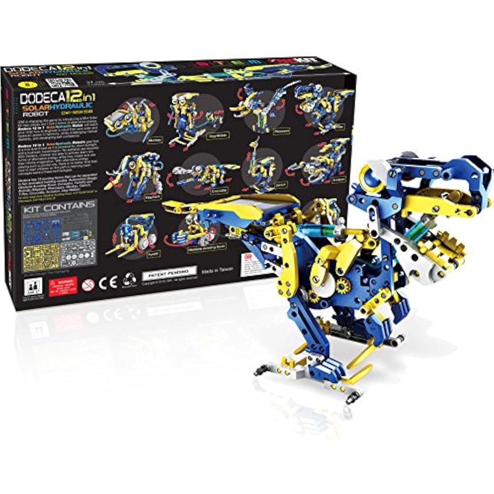  Robotics Dodeca 12In1 Solar Hydraulic Kit Configuration Possible