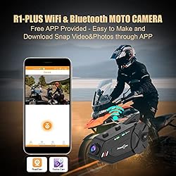 FreedConn Motorcycle Helmet Headset with Camera