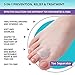 Bunion Corrector and Bunion Relief Kit - 7 Piece Set - 2 Sleeves with Gel Pad - 2 Toes Spacers with Hallux Valgus Shield - 2 Big Toe Separators - 1 Blister and Corn Tube - Hammer Toe Straightener