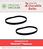 Think Crucial 2 Replacements for Hoover Platinum Poly V Serpentine Belt Fits Platinum UH30010COM, UH30010CCA & UH30010, Compatible With Part # 562200001