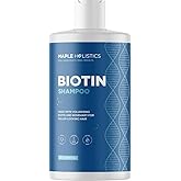 Rosemary and Biotin Shampoo for Thinning Hair - Vegan Volumizing Shampoo for Fine Hair with B Vitamins Argan Oil & Tea Tree Essential Oil - Paraben Silicone and Sulfate Free Vegan Formula (16 Fl Oz)