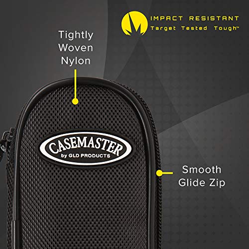 Casemaster Wallet Ultra Slim Nylon Dart Case with Space for 3 Steel Tip or Soft Tip Darts, and Space for Additional Flights Shafts and Tips in Built-in Pockets - Thumbnail 4