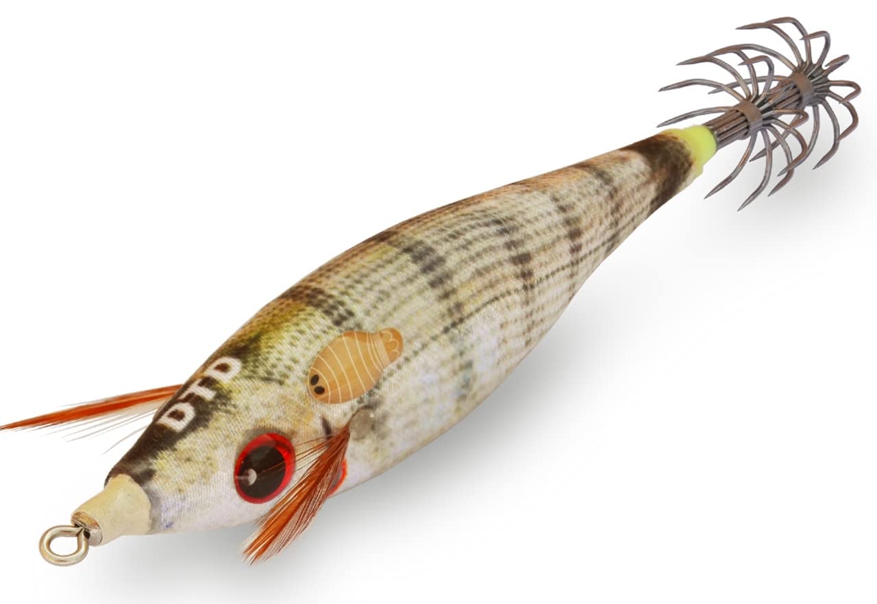 Td SQUID JIG DTD REAL FISH BUKVA - 8CM - Sargo, 81, 8, 3.0, 6