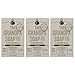 The Grandpa Soap Company Charcoal Bar Soap - With Activated Charcoal Hemp Seed and Mint Oil, Detoxifies, Draws Out Dirt and Toxins, Clear Congested Pores, Vegan, 4.25 Oz, 3 Pack