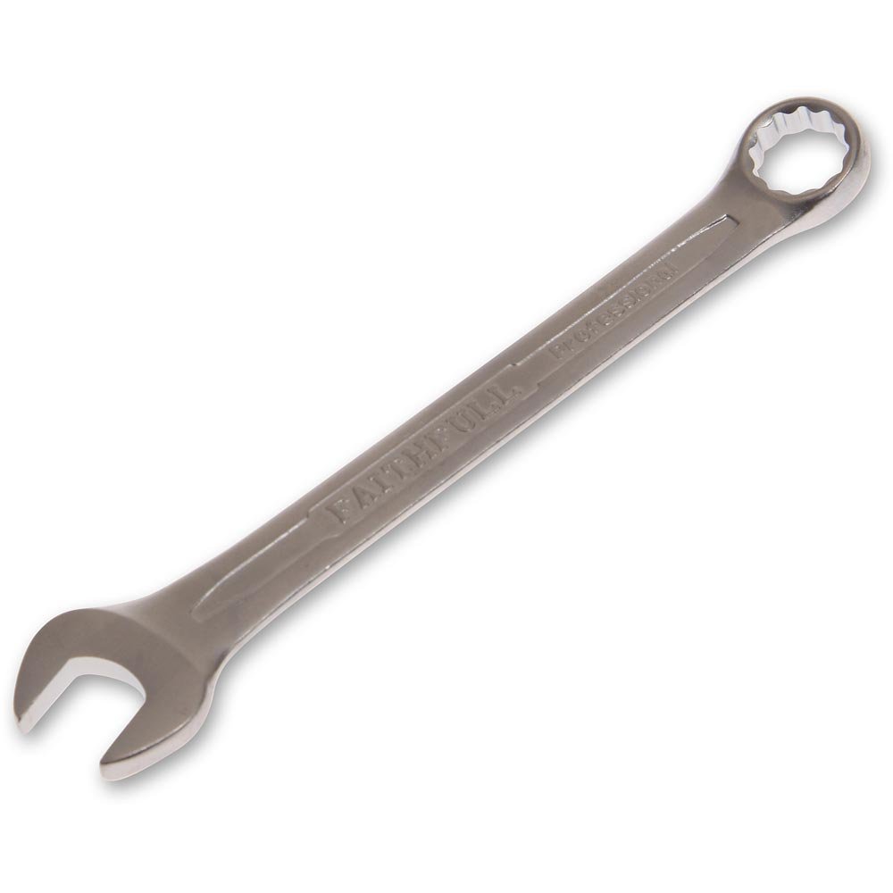 Faithfull SPAC27 Combination Spanner CV Satin Finish 27mm