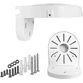 WiTi Universal Wall Mount Bracket for Dome Security Camera,Deep Base Junction Box Cable Management Mounting Case, Outdoor Indoor CCTV IP Surveillance Cameras Holder