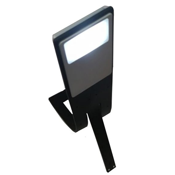 rijtus Book Lights USB Rechargeable Reading Light Clip for Kindle Book Lovers with 4-Grade Brightness