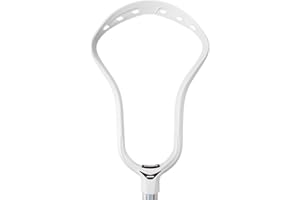 Silverfin Camber Lacrosse Head Unstrung Attack/Midfield (White)