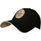 GUINNESS English Label Cap - Adjustable Black Baseball Hat