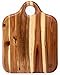 Superior Trading Co. Acacia Wood Cutting Board Wooden Handle. 16 x 12 in.