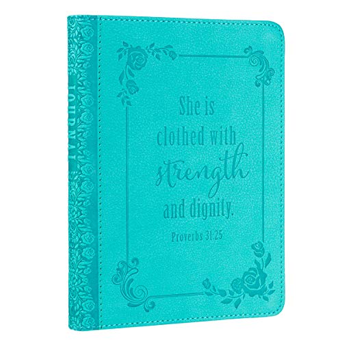 Christian Art Gifts Classic Handysized Journal Strength and Dignity