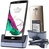 LG G4 Charger, LG G4 Battery Charging Station, AnoKe USB 3.0 Desktop Charging Docking Station Cradle Pad - Support Charging Spare Battery for LG G4 Mobile Cell Phone Charger Dock
