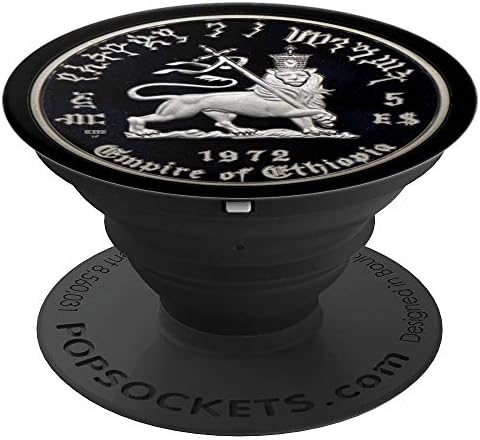 Lion of Judah - Empire of Ethiopia - Royalty PopSockets - PopSockets Grip and Stand for Phones and Tablets
