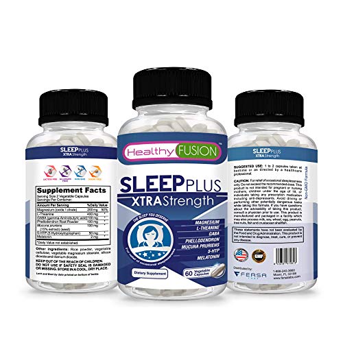 Sleep AID Extra Strength Powerful Formula Made with Pure Melatonin