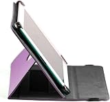 Navitech Purple Case 360 Stand & Stylus for Yestel T5 10" Tablet view 2
